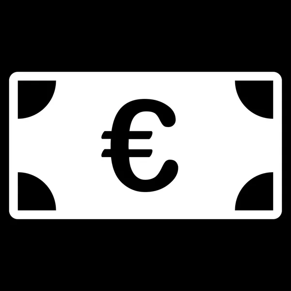 Euro-Banknotensymbol — Stockvektor