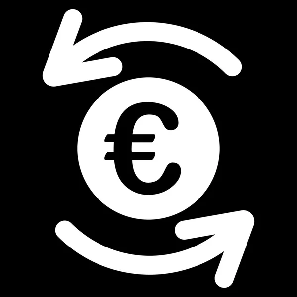 Оновлення євро баланс значок — стоковий вектор