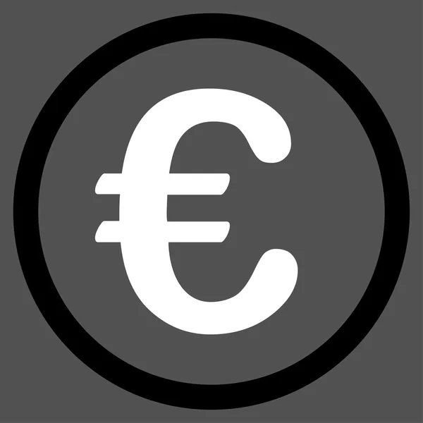 Euro moneda icono — Vector de stock