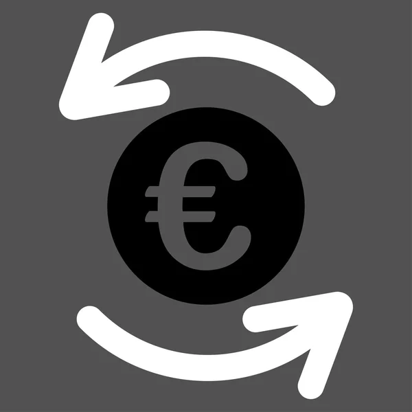 Actualizar Euro Balance Icono — Archivo Imágenes Vectoriales