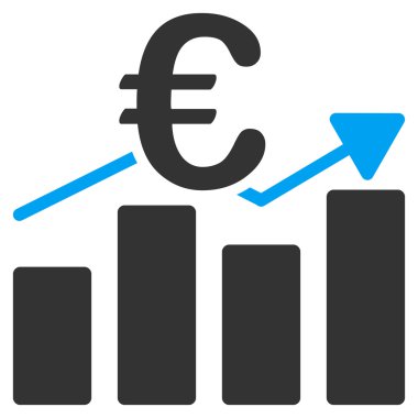 Euro iş grafik simgesini