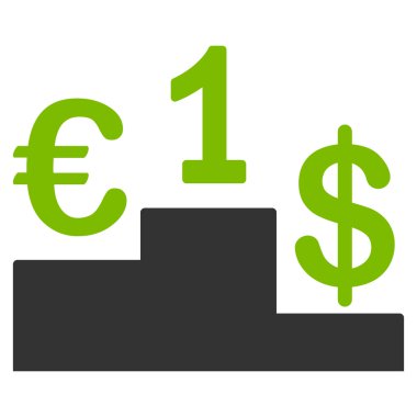 Para birimi rekabet simgesi