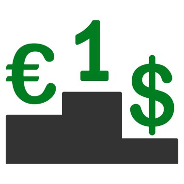 Para birimi rekabet simgesi