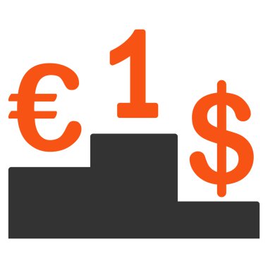 Para birimi rekabet simgesi