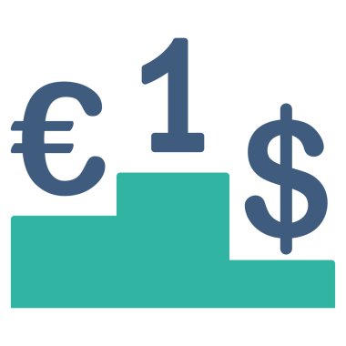 Para birimi rekabet simgesi