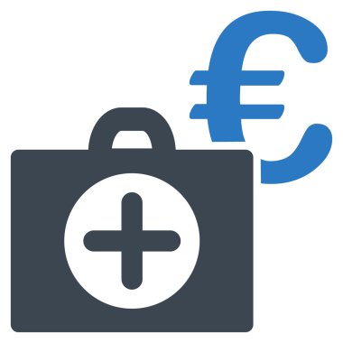 Euro tıbbi ödeme simgesi