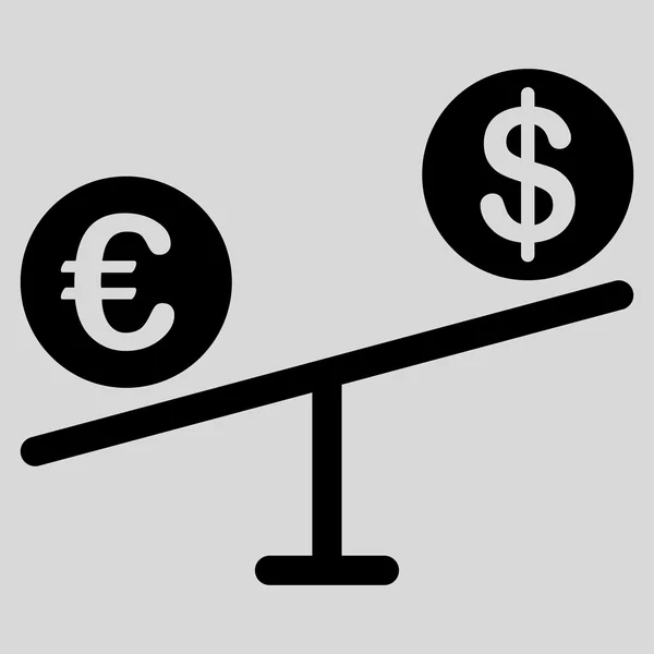 Valuta marknaden ikonen — Stock vektor