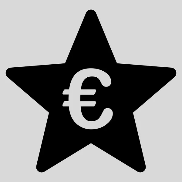 Euro Hit Parade Star Icône — Image vectorielle