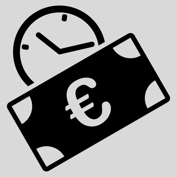Euro yinelenen ödeme simgesi — Stok Vektör