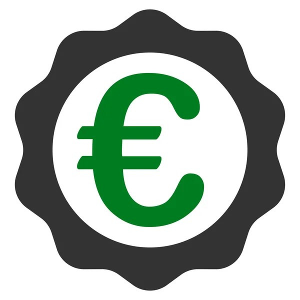 Euro-Prämienmarke — Stockvektor