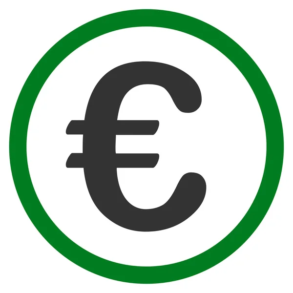 欧元硬币图标 — 图库矢量图片
