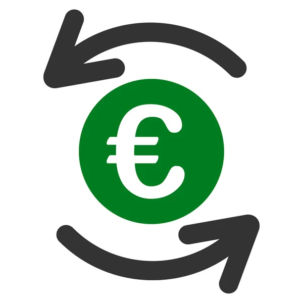 Actualizar Euro Balance Icono — Vector de stock