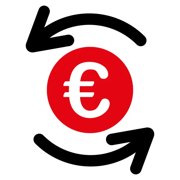 Actualizar Euro Balance Icono — Vector de stock