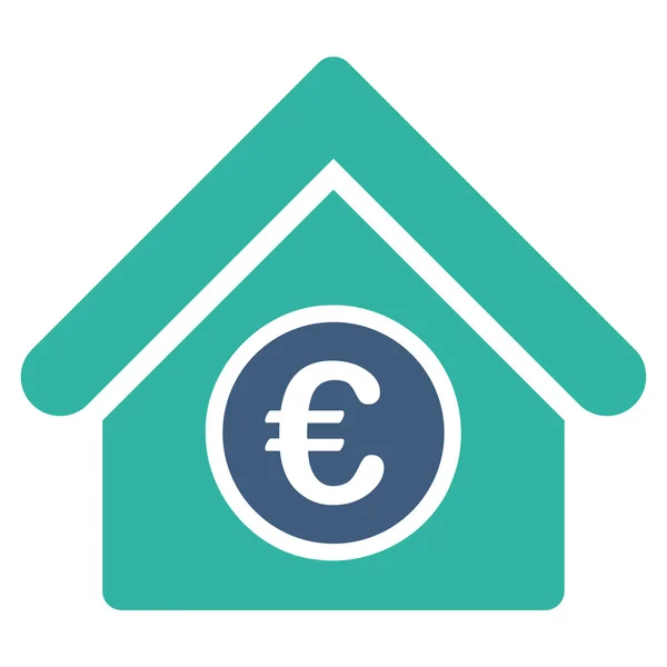 Symbol für den Euro-Finanzplatz — Stockvektor
