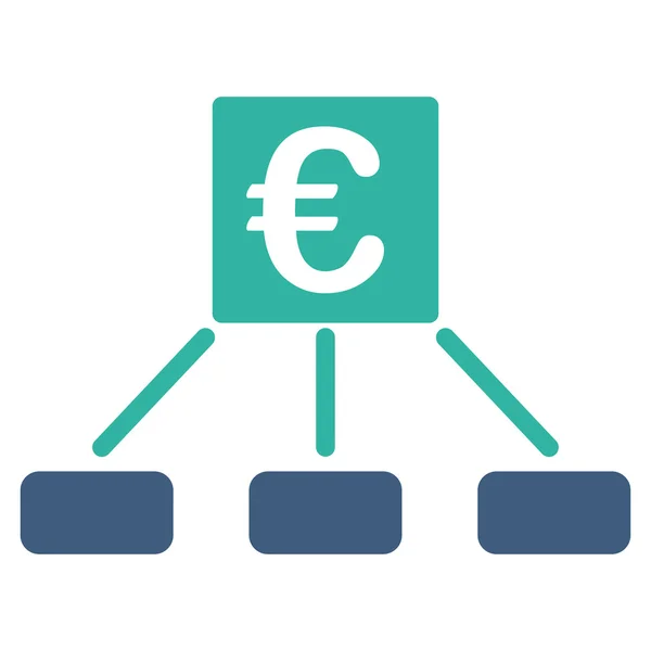 Euro peníze platební ikona — Stockový vektor