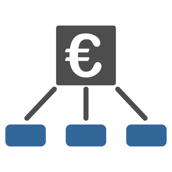 Icona di pagamento in euro — Vettoriale Stock
