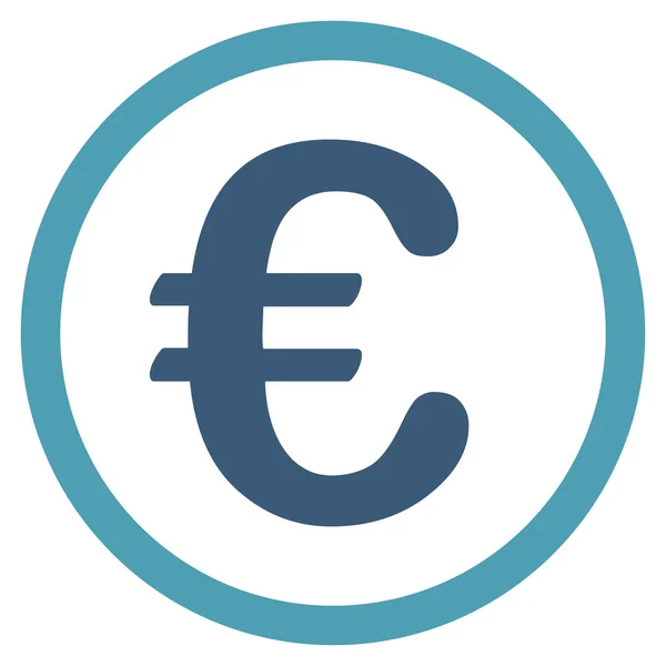 Euro munt pictogram — Stockvector