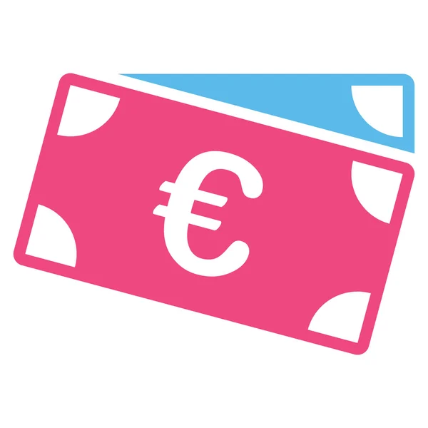 Symbol für Euro-Banknoten — Stockvektor