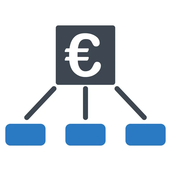 Euro-Zahlungssymbol — Stockvektor