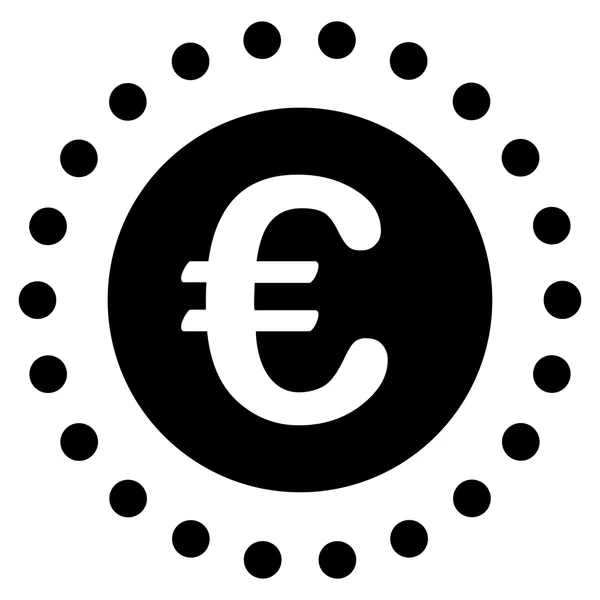 Euro moneda de oro icono — Archivo Imágenes Vectoriales