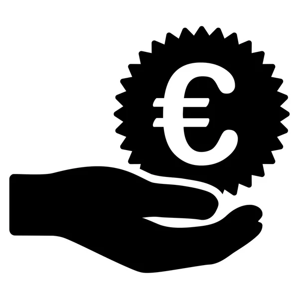 Icono de oferta del Premio Euro — Archivo Imágenes Vectoriales