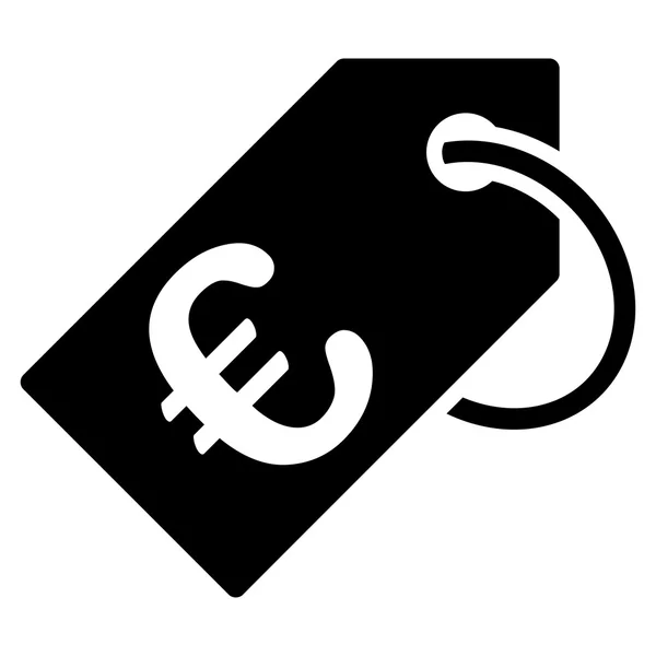 Euro labelpictogram — Stockvector