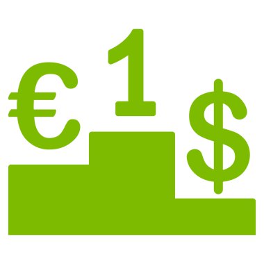 Para birimi rekabet simgesi