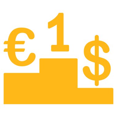 Para birimi rekabet simgesi