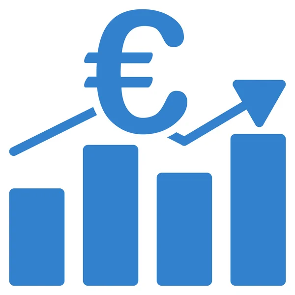 Euron Business diagram ikon — Stock vektor