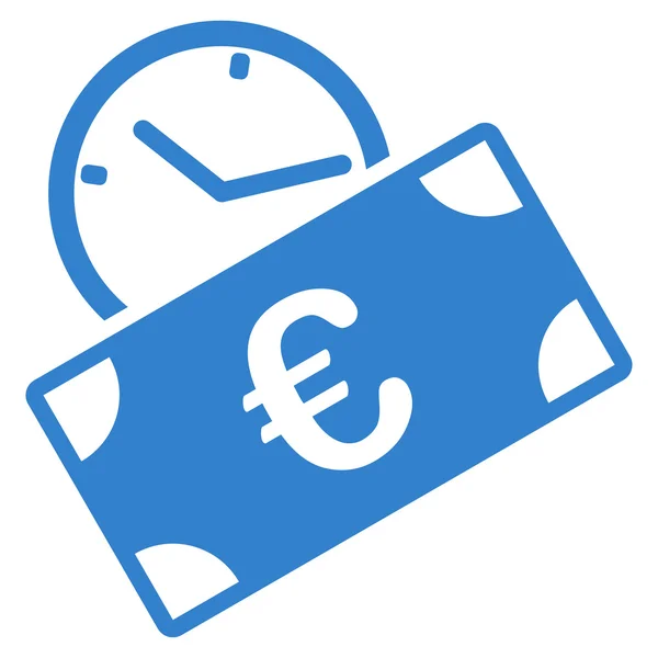 Euro Recurring Payment Icon — Stock Vector