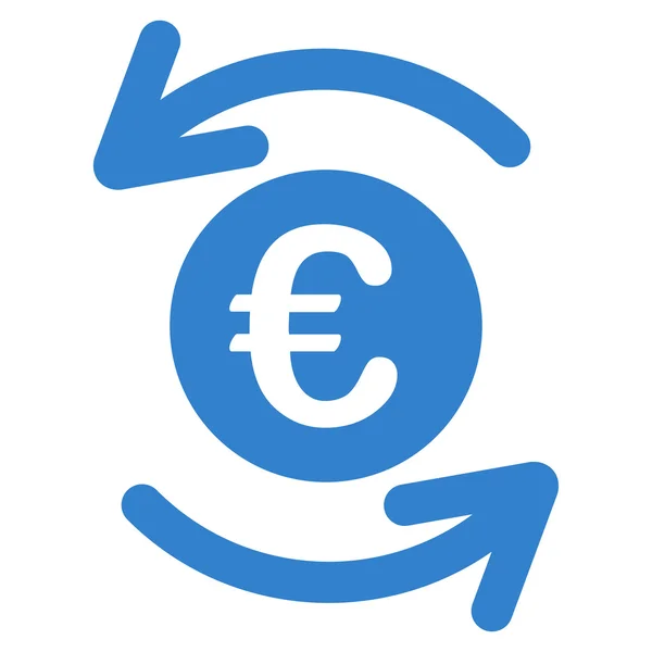Euro-Bilanzsymbol aktualisieren — Stockvektor