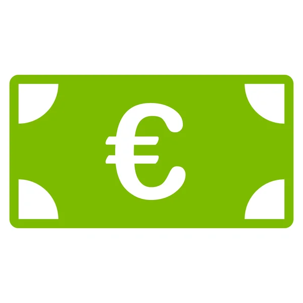 Euro-Banknotensymbol — Stockvektor