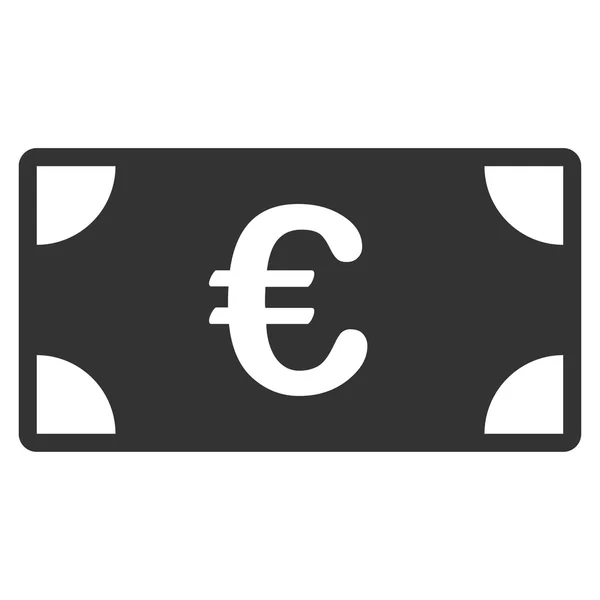 Значок евробанкноты — стоковый вектор