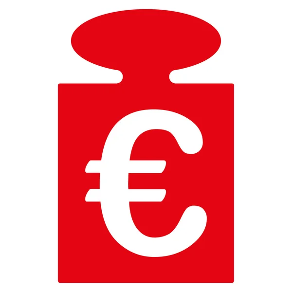 Icono de peso euro — Archivo Imágenes Vectoriales