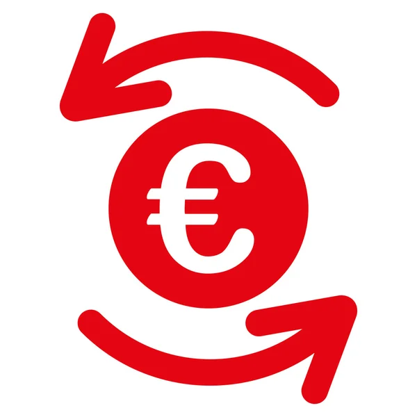 Actualizar Euro Balance Icono — Archivo Imágenes Vectoriales