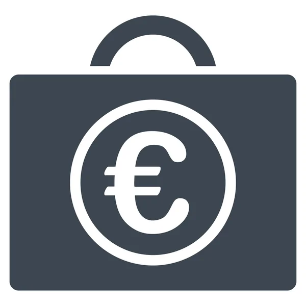 Euro Bagage pictogram — Stockvector