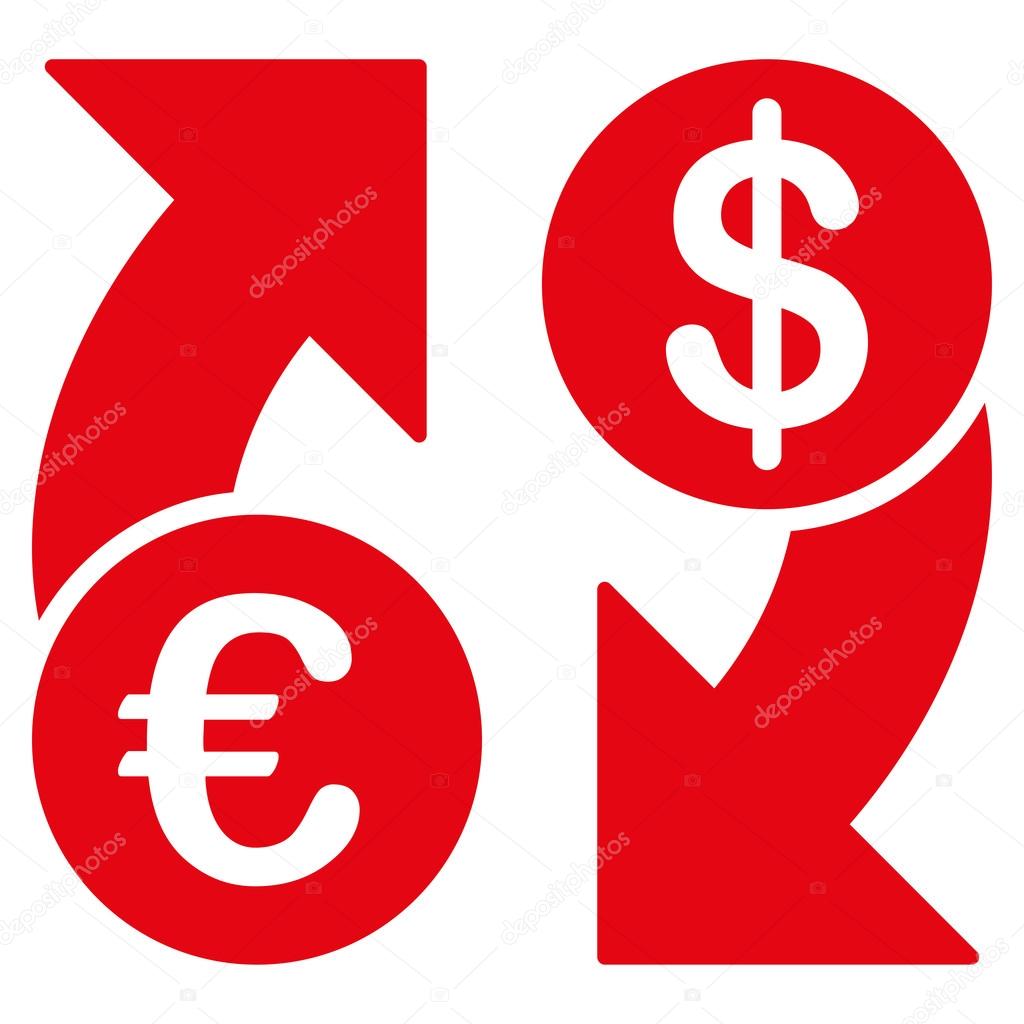 Euro Dollar Euro Exchange Icon