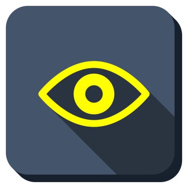 Göz görünümü Longshadow simgesini