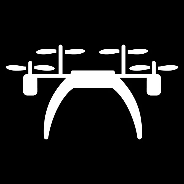 Quadcopter 平面图标 — 图库矢量图片