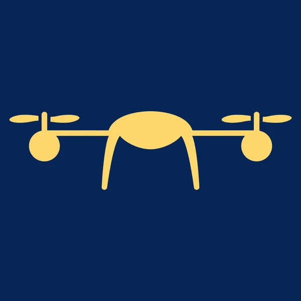 Airdrone з плоским значок — стоковий вектор