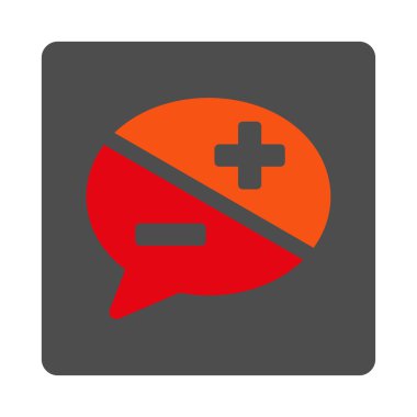 Tartışmalar Yuvarlak Kare Düğmesi