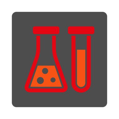 Kimya Yuvarlak Kare Düğmesi