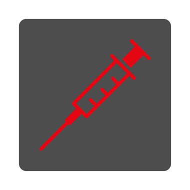 Boş Şırınga Yuvarlak Kare Düğmesi