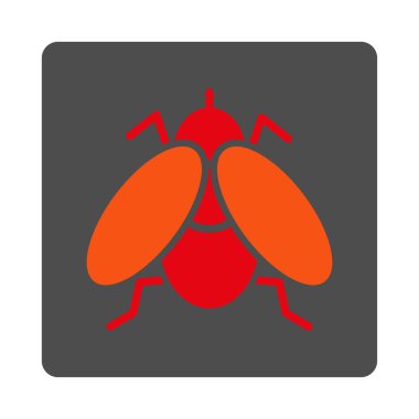 Yuvarlak Uçan Kare Düğmesi