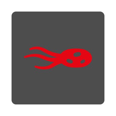 Mikrop yuvarlak kare düğme rahatsız