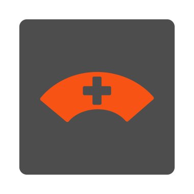 Tıbbi güneşlik yuvarlak kare düğme