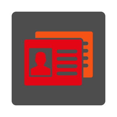 Hastalık hesapları yuvarlak kare düğme