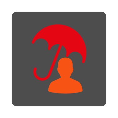 Hasta bakımı yuvarlak kare düğme