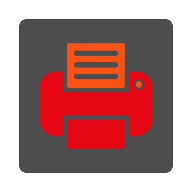 Yuvarlatılmış Kare düğme yazdırma