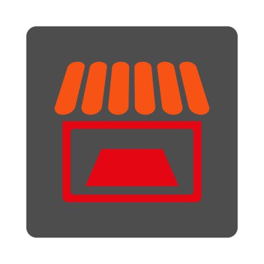 Pazar yuvarlak kare düğme